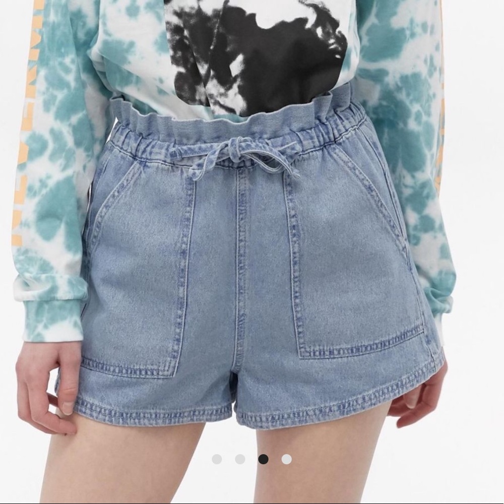 UO Denim Paperbag Short